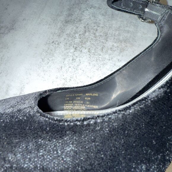 Kate Spade Marlene Black Mary Jane Block Pumps Size 10.5  $198 Retail - Picture 13 of 14